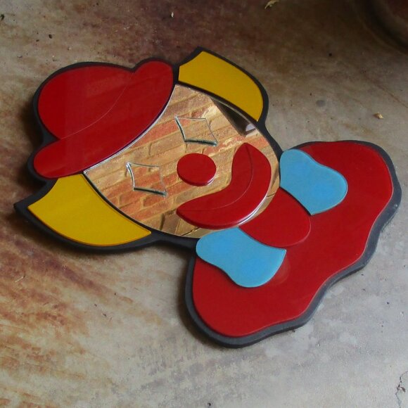 Vintage Mirror Acrylic Groovy Killer Crown - Picture 3 of 4